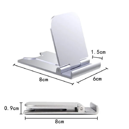 Adjustable Foldable Desktop Phone & Tablet Stand for iPhone, iPad & Samsung