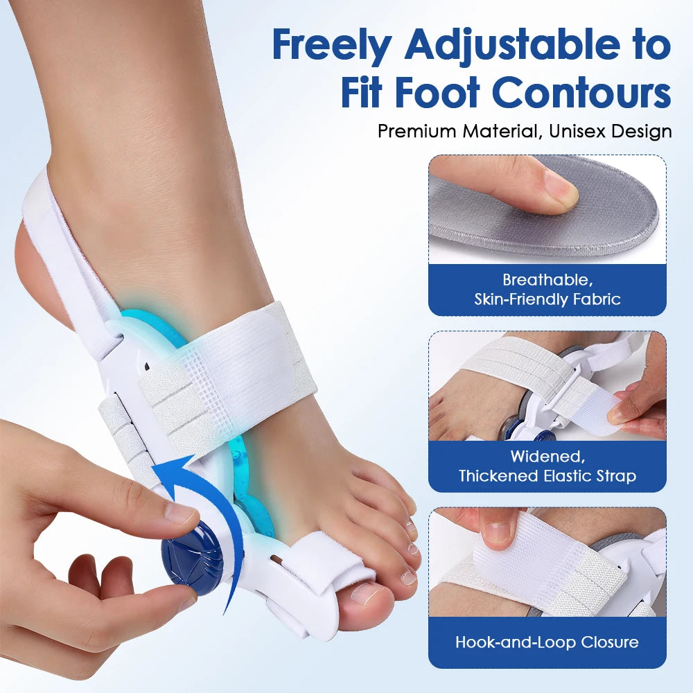 Adjustable Bunion Corrector & Big Toe Straightener - 18