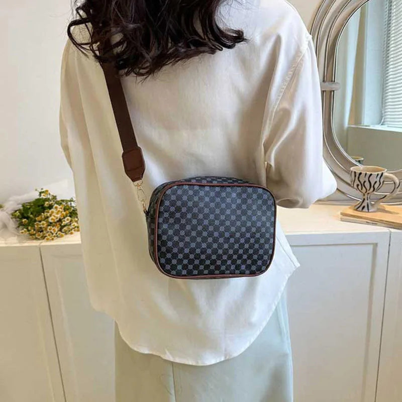 Trendy Plaid Crossbody