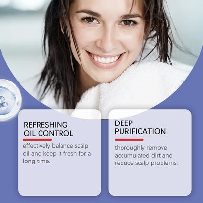 Selenium Disulfide Anti-Dandruff & Deep Cleansing Scalp Treatment Shampoo