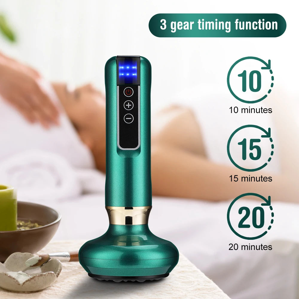 Electric Cupping Massager - Smart Vacuum Gua Sha Therapy - 12