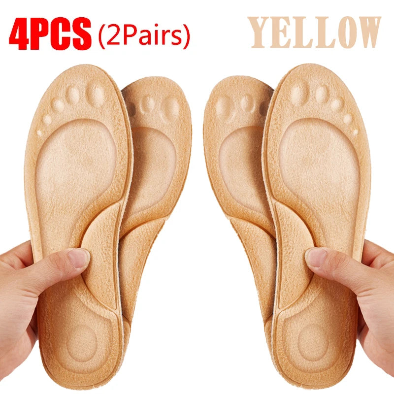 4D Arch Support Orthopedic Insoles - Shock-Absorbing Thermal Shoe Inserts - 19