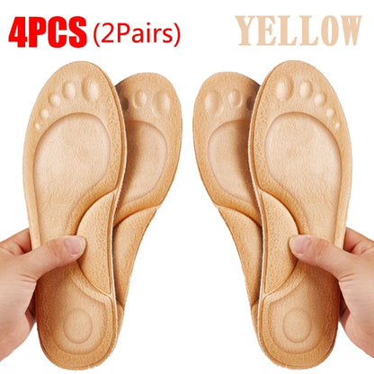 4D Arch Support Orthopedic Insoles - Shock-Absorbing Thermal Shoe Inserts