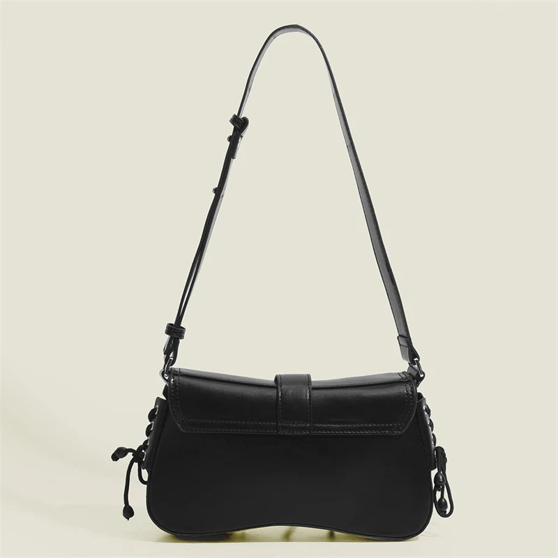 Luxury Goth Chain Shoulder Bag