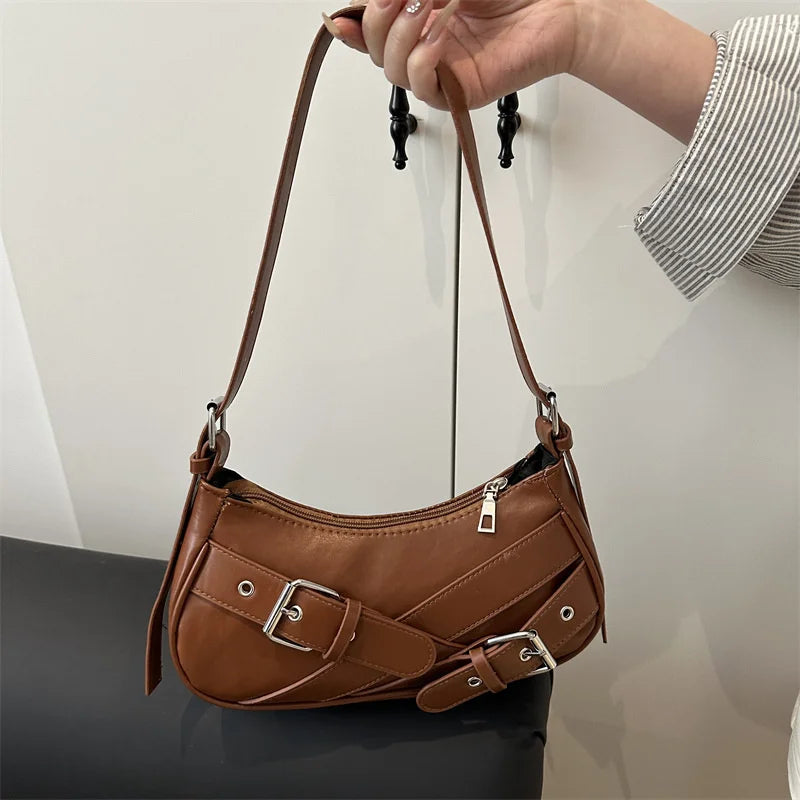 Luxury Vintage Stone Shoulder Bag