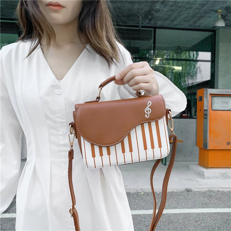 Luxury Piano Novelty Crossbody Bag