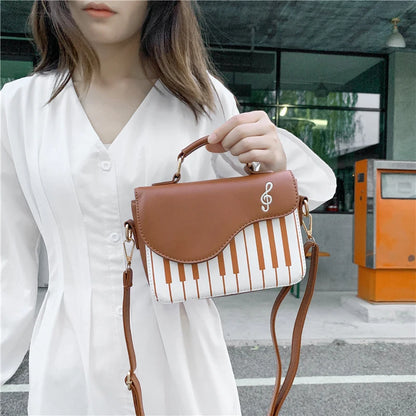 Luxury Piano Novelty Crossbody Bag