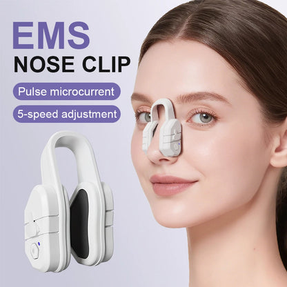 Electric EMS Nose Sculpting Massager & Lifting Clip