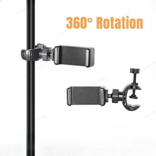 360° Rotatable Universal Smartphone Holder for Live Streaming & Recording