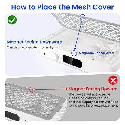 5-Speed Brushless Dual Turbo Nail Dust Collector