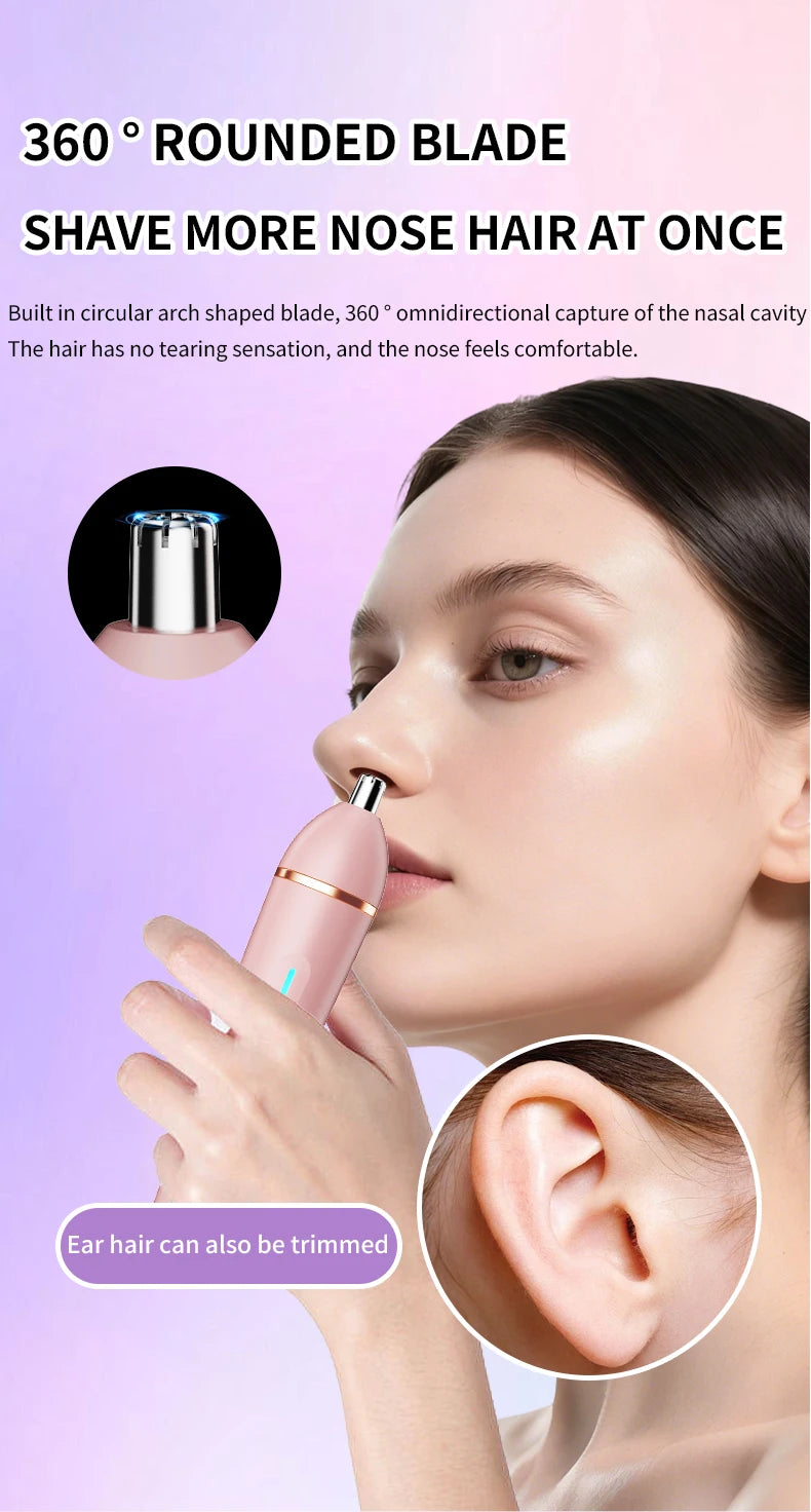3-in-1 Waterproof Electric Lady Shaver & Painless Hair Removal Trimmer - 13