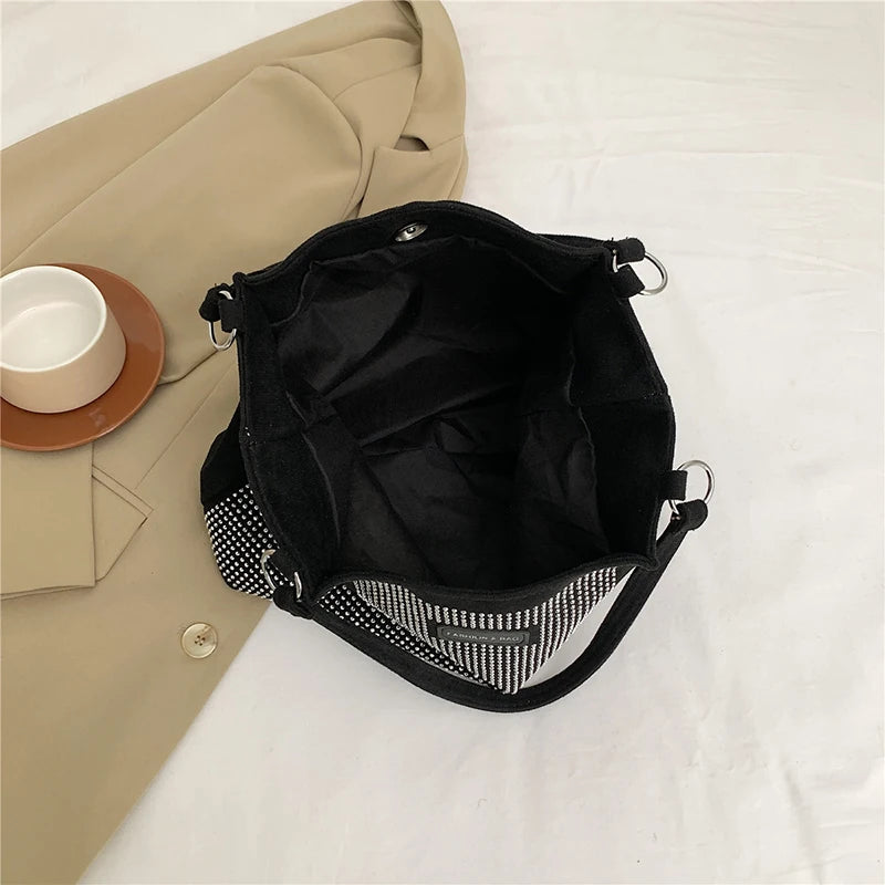Luxury Diamond Quilted Shoulder Bag