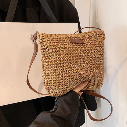 Bohemian Straw Tote