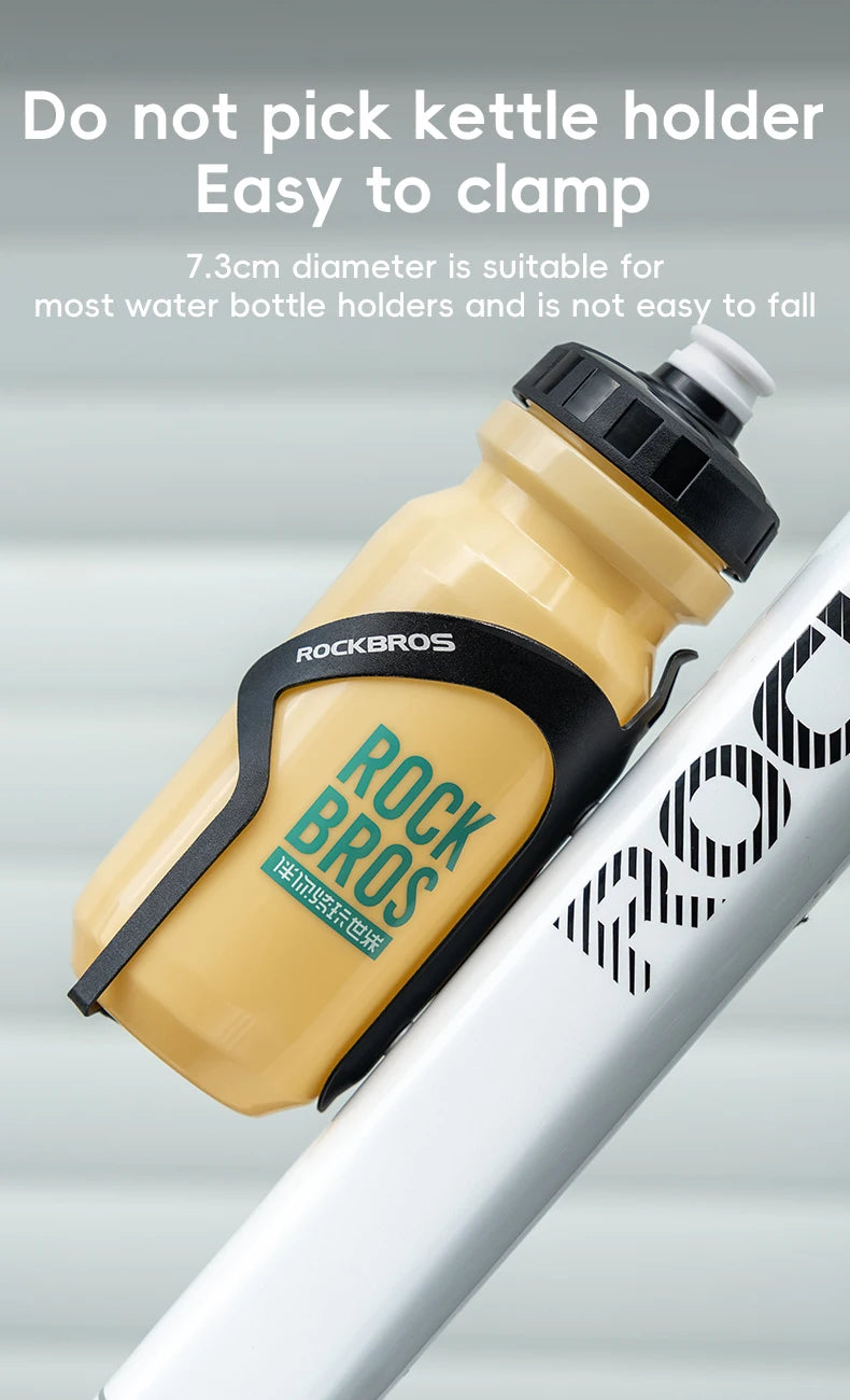 ROCKBROS 600ML Squeeze Sports Water Bottle for Cycling & Outdoor Activities - 13