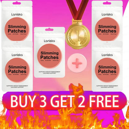 Natural Slimming Belly Patches - Weight Management & Body Shaping Detox Stickers
