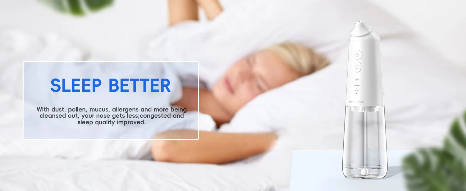 Electric Nasal Irrigation System for Sinus Relief and Nasal Congestion - 17