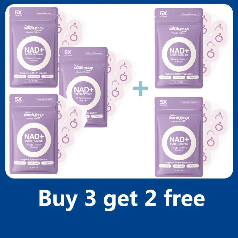 NAD+ Anti-Aging Skin & Body Wellness Patches - Daily Rejuvenating Treatment - 8