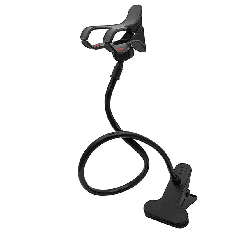 Flexible Gooseneck Phone Holder - Hands-Free Bed & Desk Mount Stand