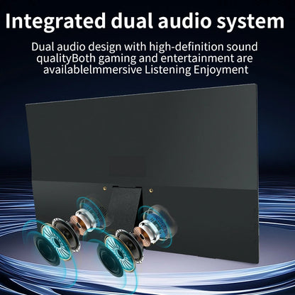 18.5" Portable Monitor 120Hz 100% sRGB HDR Gaming & Laptop Display