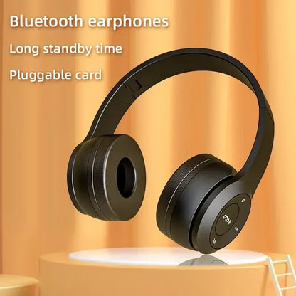 P47 Wireless Bluetooth 5.0 Foldable Stereo Gaming Headset