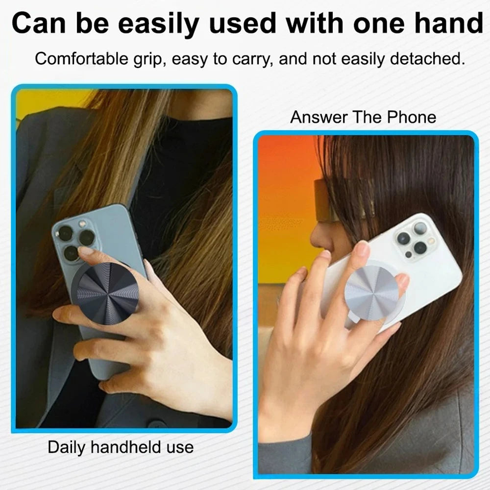 Magnetic Foldable Phone Grip & Stand for MagSafe iPhone & Android