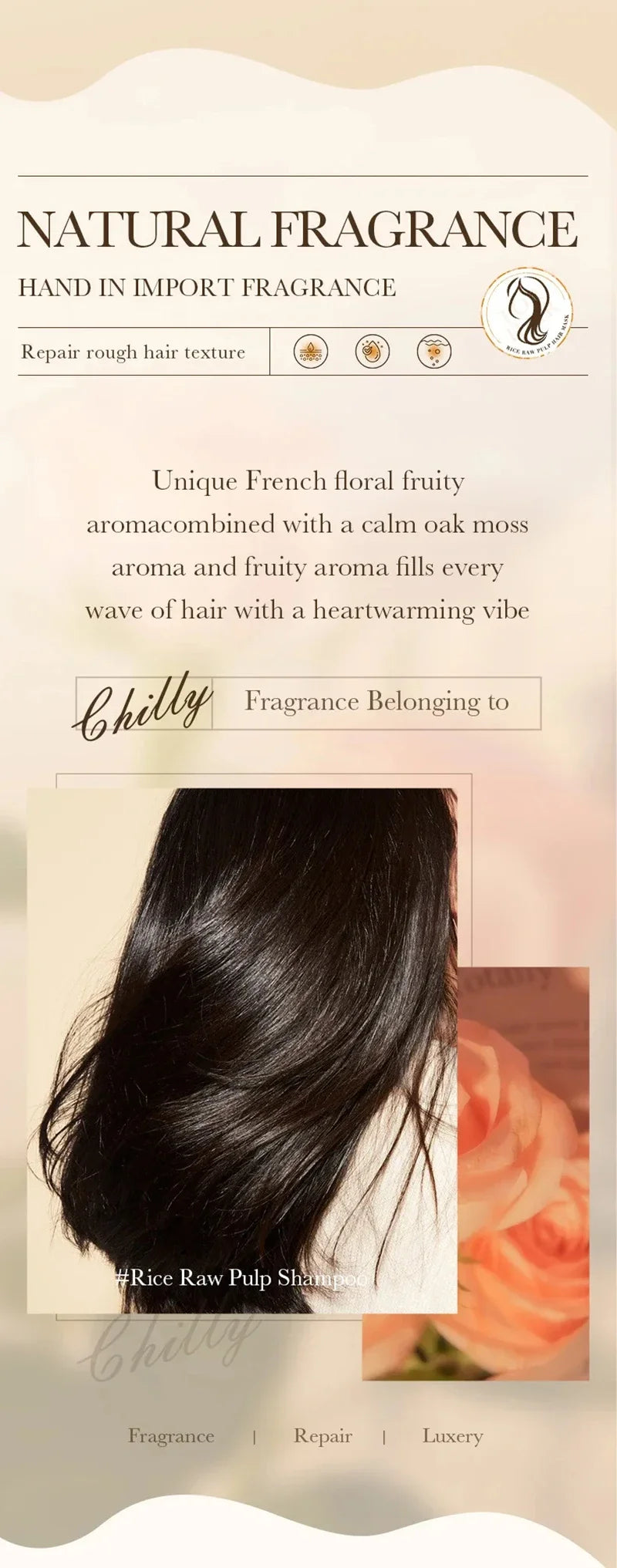 Natural Repair Magical Hair Mask for Frizzy and Damaged Hair - 16