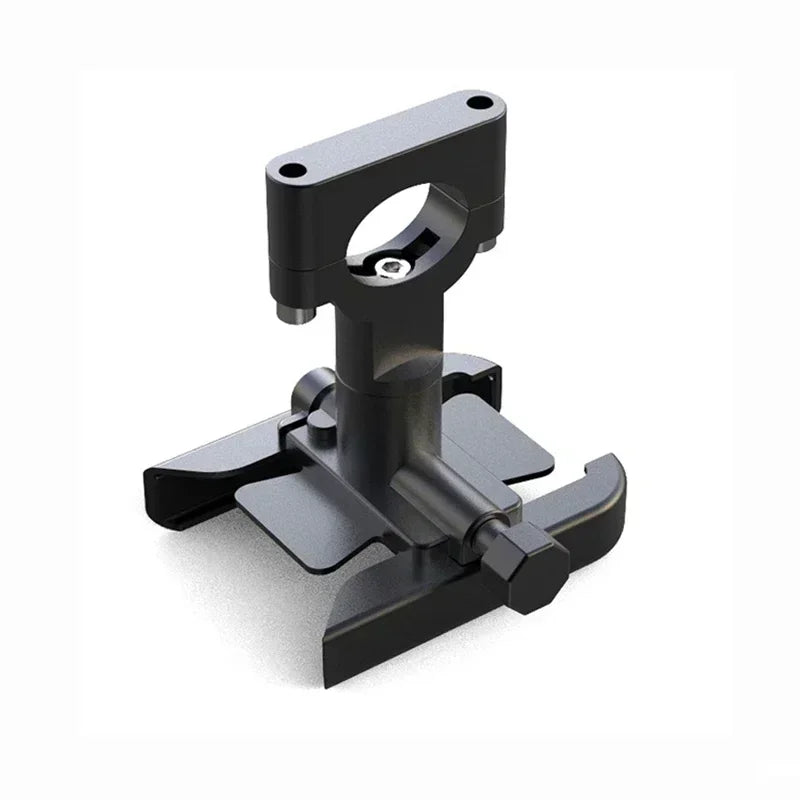 Heavy-Duty Aluminum Motorcycle & Bicycle Phone Mount - Secure GPS Holder - 22
