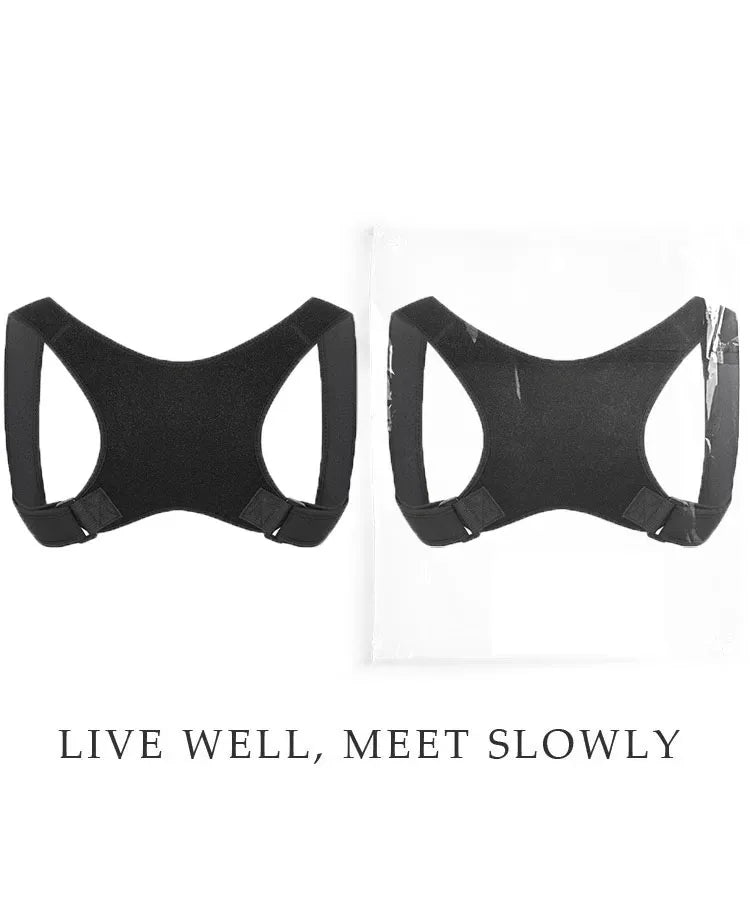Adjustable Posture Support Belt & Back Brace for Spine Alignment