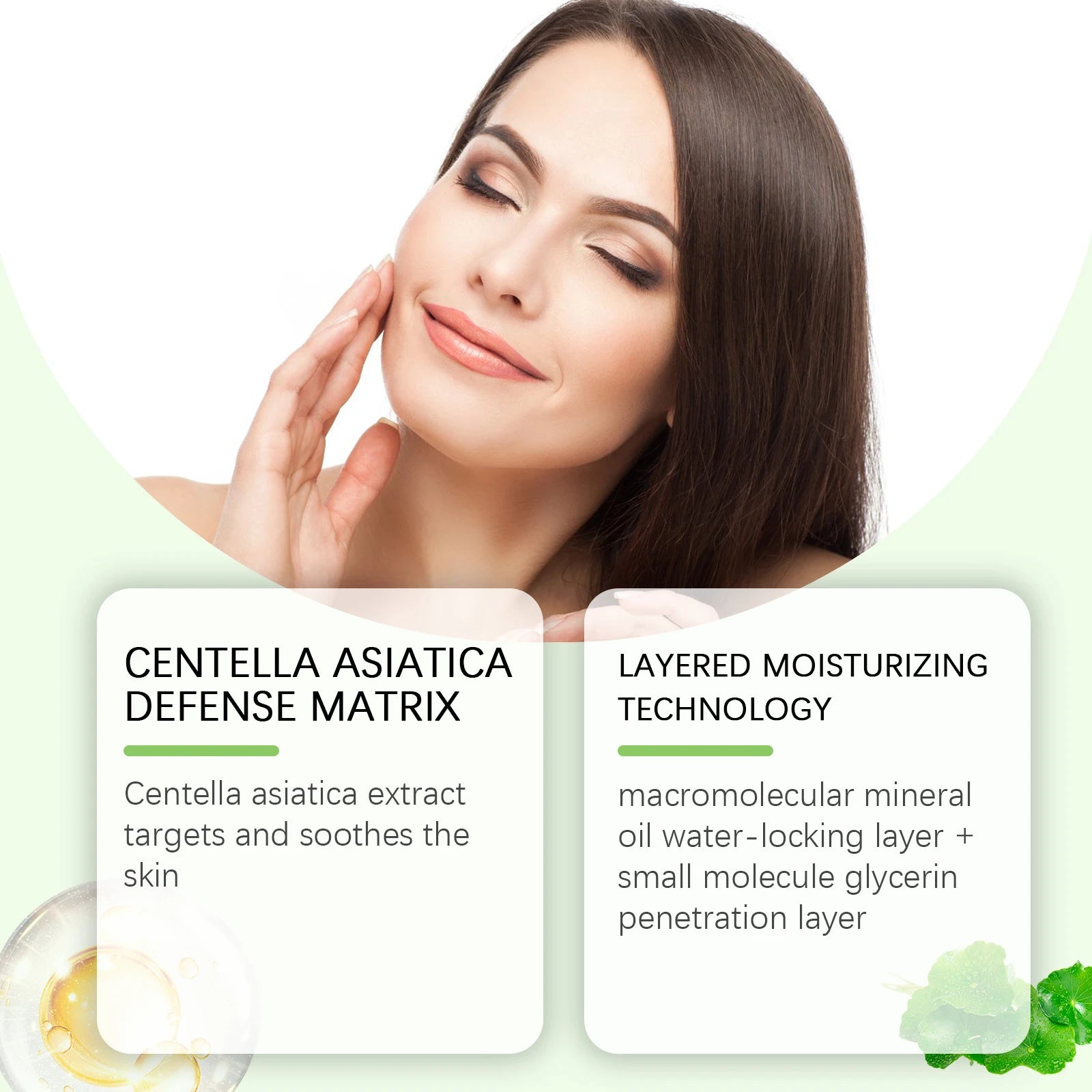 Centella Asiatica Soothing Cream – Calming Facial Moisturizer for Sensitive Skin - 8