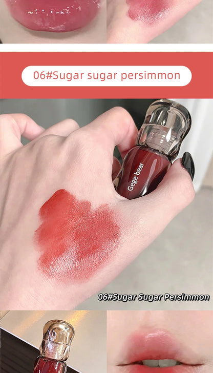Crystal Gloss Hydrating Lip Tint - Long-Lasting Mirror Finish Plumper