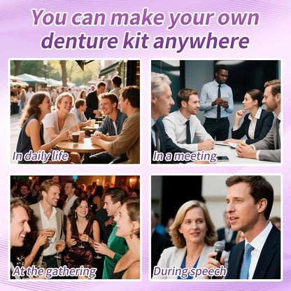 Cosmetic Silicone Dentures for Instant Smile Makeover & Comfort