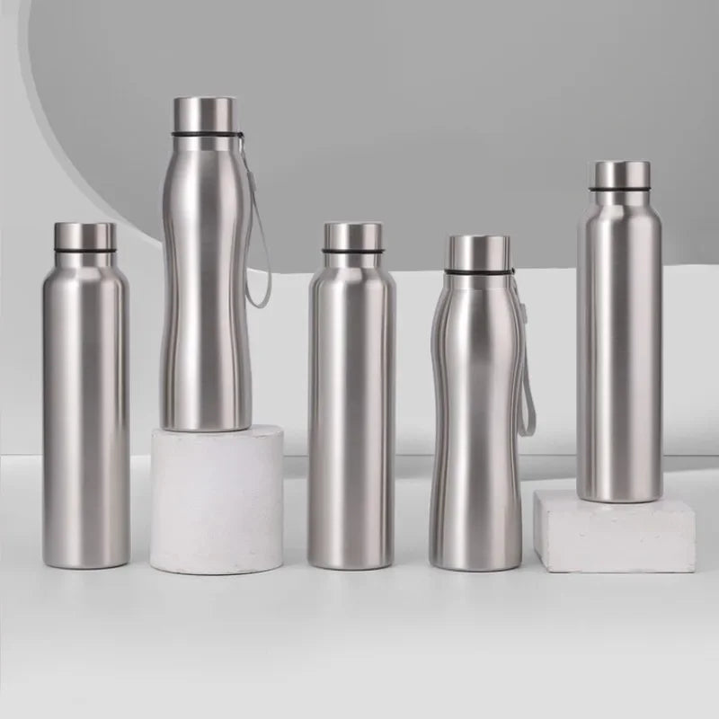 1000ml Insulated Stainless Steel Sports Water Bottle - Leakproof Metal Flask
