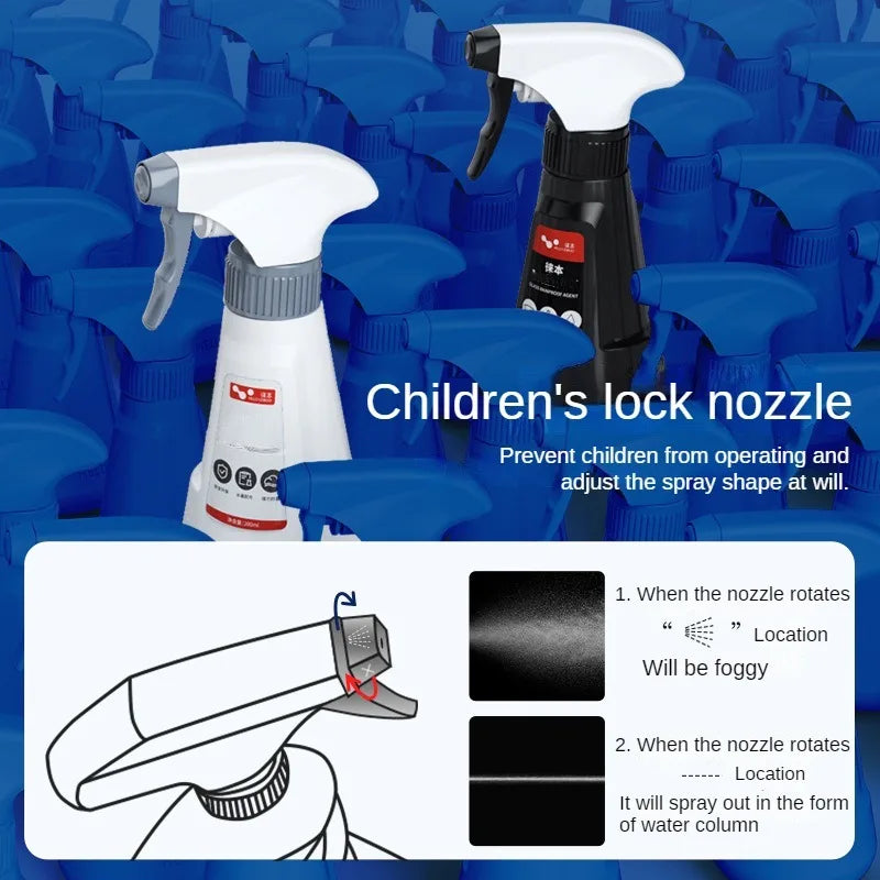 Car Glass Rain Repellent & Anti-Fog Spray Coating - 3