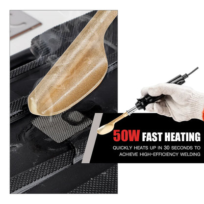150W/50W Plastic Welder & Soldering Iron Kit - Car Bumper, Kayak & Dashboard Repair Tool