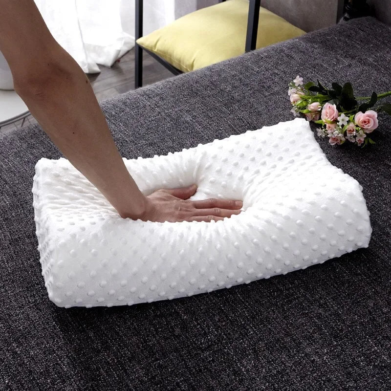 Orthopedic Memory Foam Pillow for Neck Pain Relief & Sleeping Support