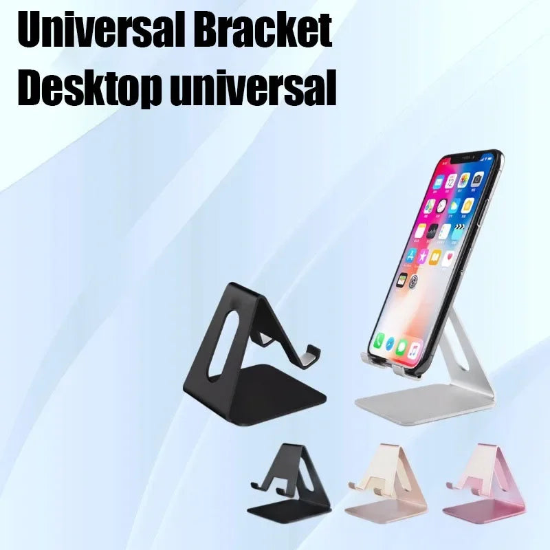 Adjustable Metal Desktop Phone & Tablet Stand - Universal Desk Mount Holder - 2