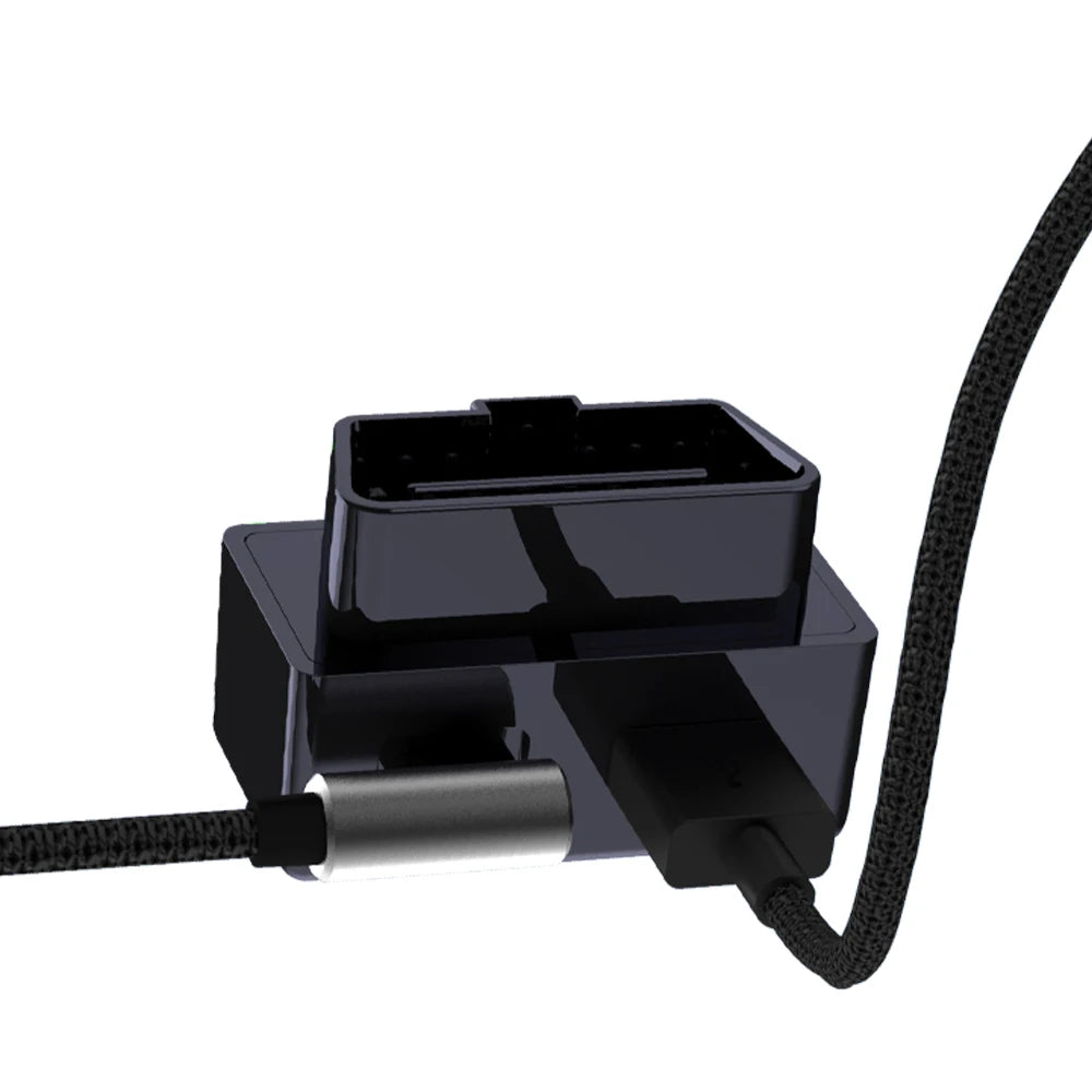 48W Dual USB OBD Fast Charger Adapter for Tesla Model 3, Y, S, X | PD Type-C & USB-A