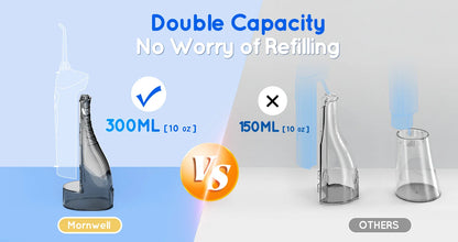 Portable Oral Irrigator & Electric Toothbrush Set for Deep Teeth Cleaning
