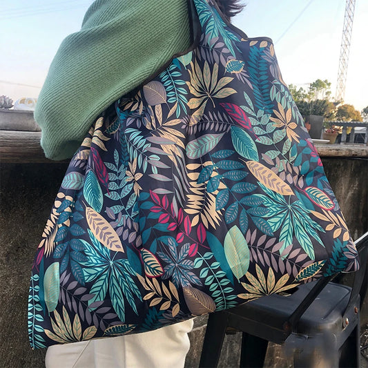 Floral Shopping Tote