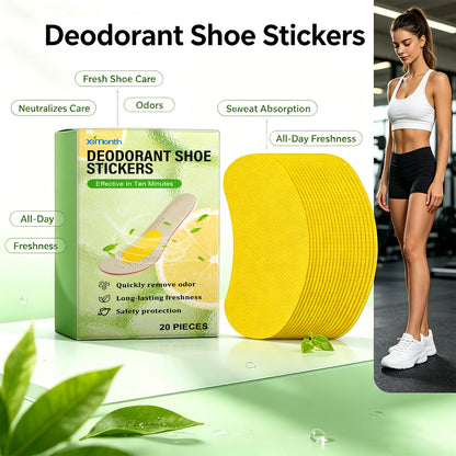 Shoe Deodorizer Patches – Odor Removal & Moisture Absorbing Foot Care