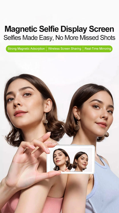 Magnetic Phone Monitor: HD Wireless External Screen for Selfie & Vlogging
