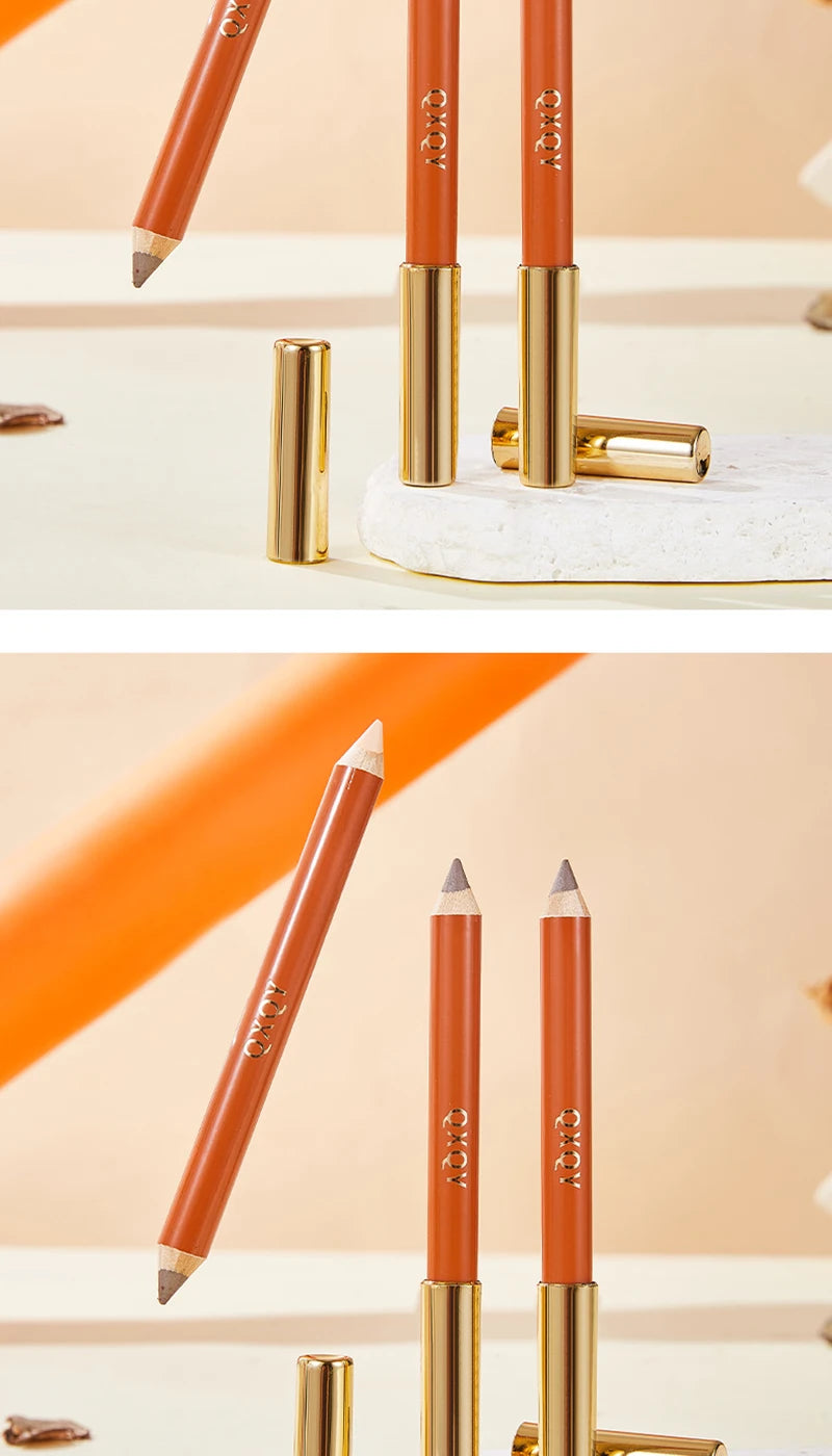 Double-Ended Contour & Highlighter Stick - Creamy Sculpting Makeup Pen - 17