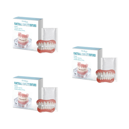 Instant Cosmetic Denture Kit – Temporary Smile Improvement & Natural Teeth Veneers