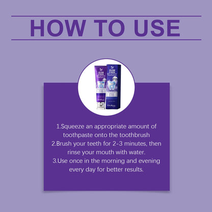 Bee Venom Gum Care Toothpaste for Teeth Whitening and Enamel Repair
