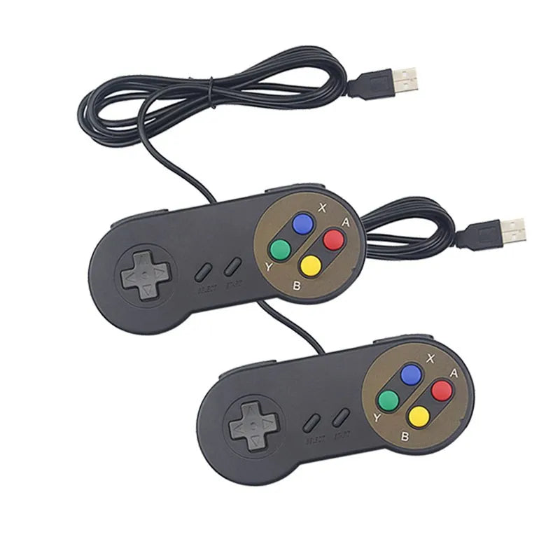 Retro USB Wired Game Controller for PC, Laptop & Raspberry Pi Gaming