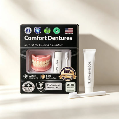 Moldable Silicone Cosmetic Teeth - Instant Smile Veneer Kit