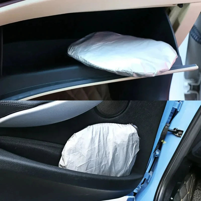 Foldable Car Windshield Sun Shade - UV Reflector Visor Cover - 5
