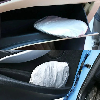 Foldable Car Windshield Sun Shade - UV Reflector Visor Cover