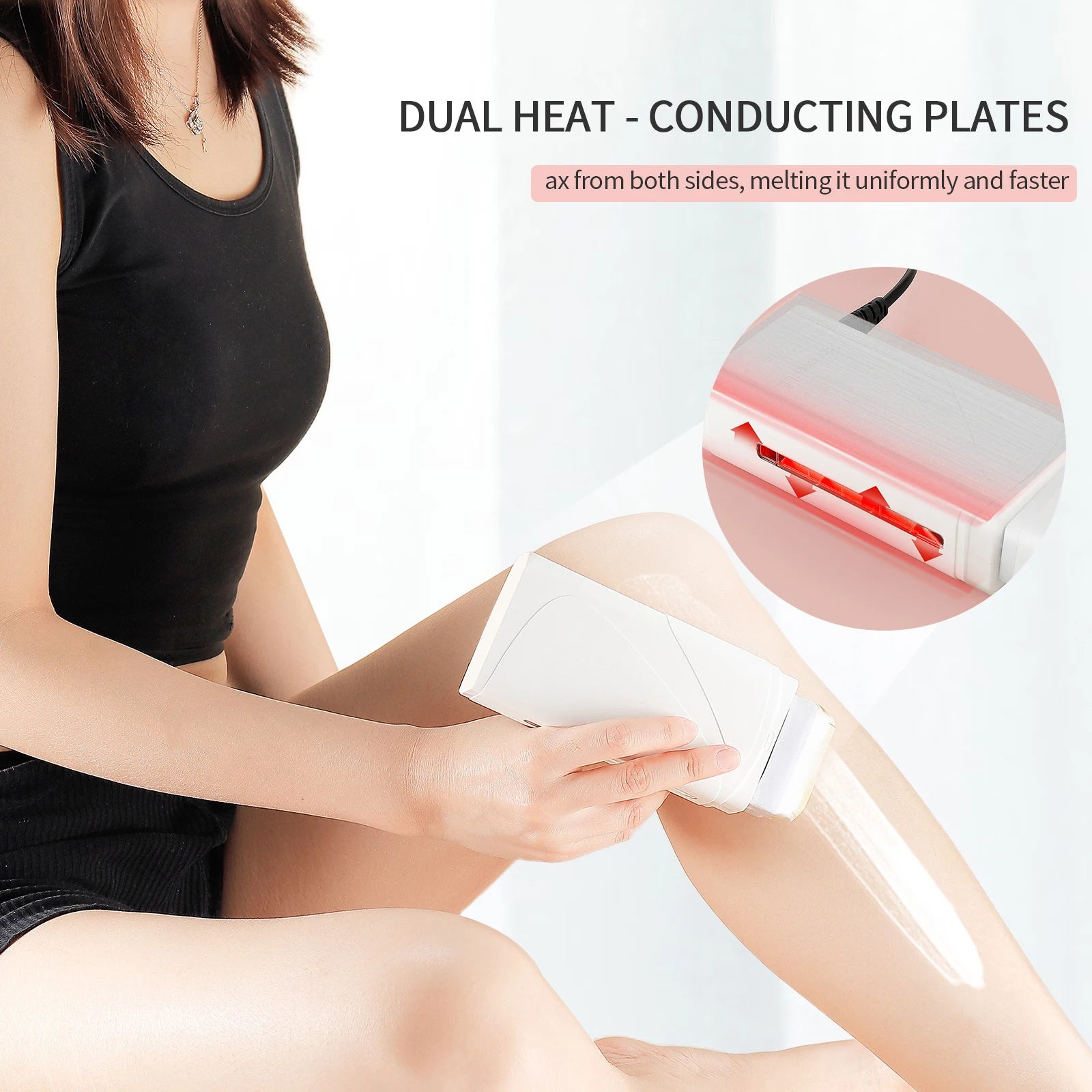 Electric Roll-On Wax H...eater - Portable Hair Removal Warmer - 28