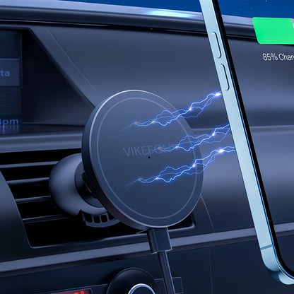 30W Magnetic Fast Wireless Car Charger Holder for iPhone 12-16 Series